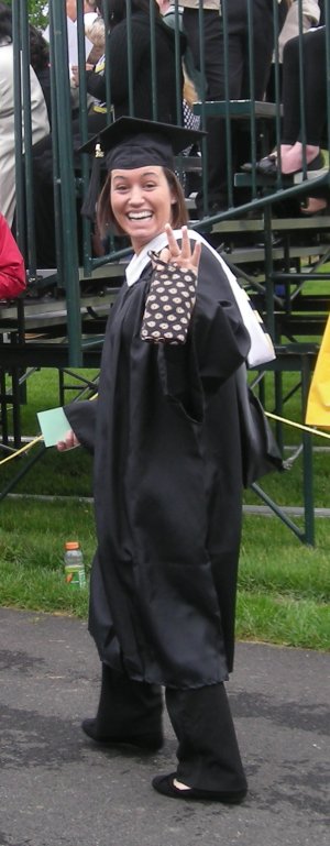 Lynn at Graduation
